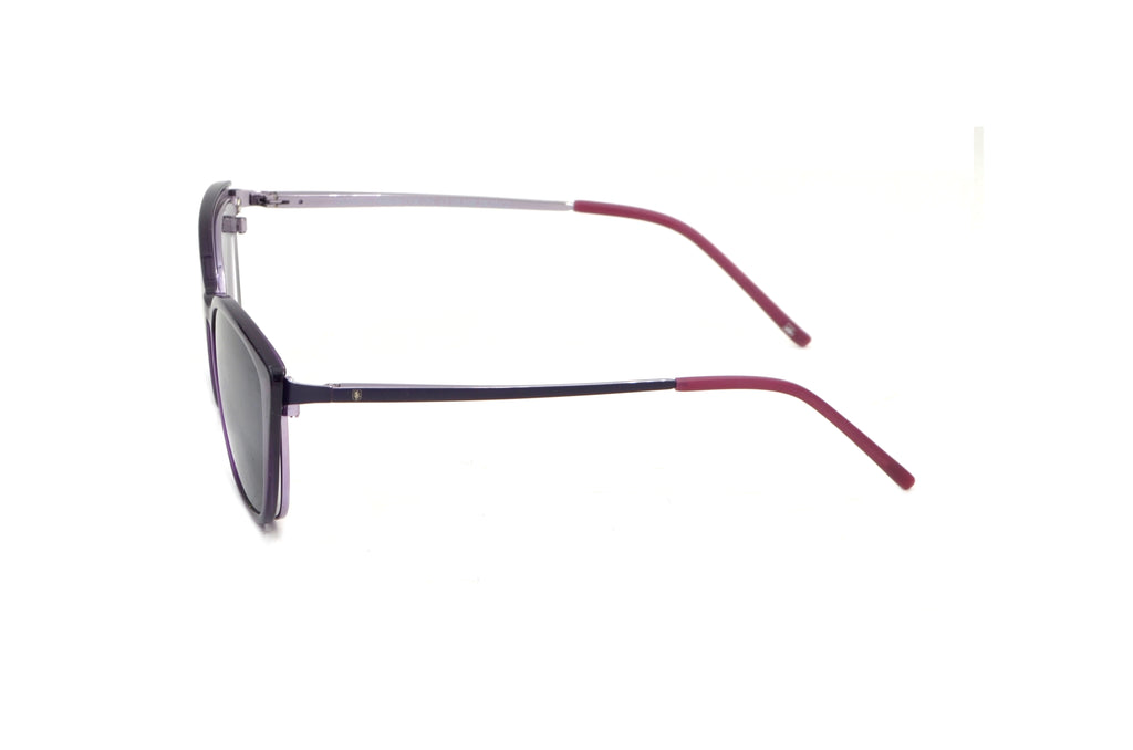 GRAND MONSIEUR CLIP ON MADEMOISELLE 721 PURPLE/SILVER