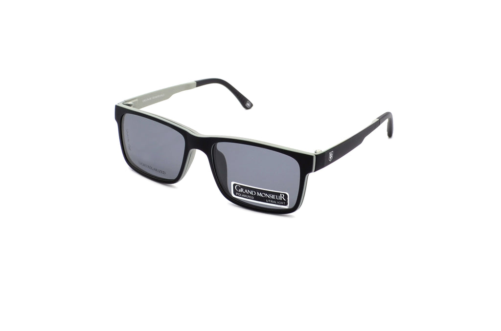 GRAND MONSIEUR CLIP 106 BLK/GREY