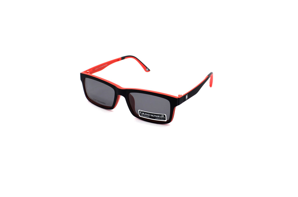 GRAND MONSIEUR CLIP 708 BLK/RED