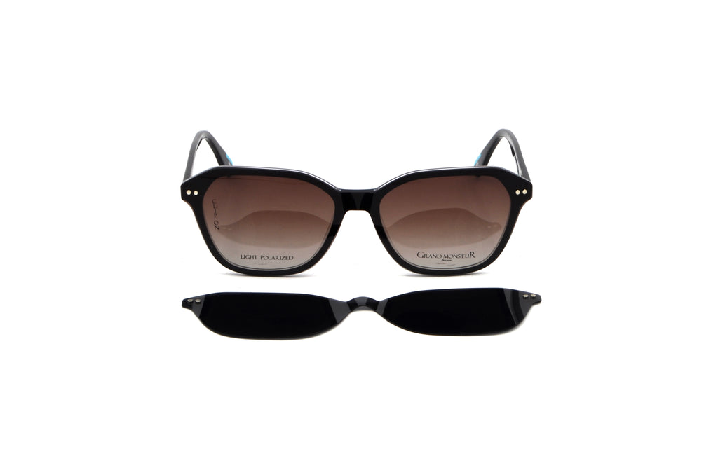 GRAND MONSIEUR CLIP ON 115 BROWN