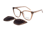 GRAND MONSIEUR CLIP ON MADEMOISELLE 730 BROWN