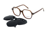 GRAND MONSIEUR CLIP ON MADEMOISELLE 731 BROWN