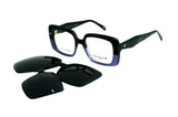 GRAND MONSIEUR CLIP ON MADEMOISELLE 732 PURPLE BLACK