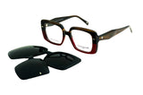 GRAND MONSIEUR CLIP ON MADEMOISELLE 732 RED BLACK
