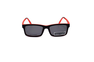 GRAND MONSIEUR CLIP 708 BLK/RED